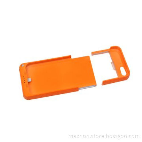 2,200mAh power bank case for iPhone 5, with kick stand